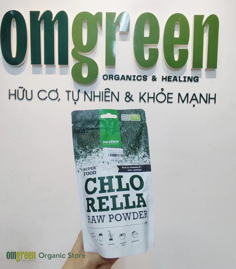 Bột tảo xoắn Spirulina hữu cơ EU Purasama 200g - Gói - Hình ảnh 3
