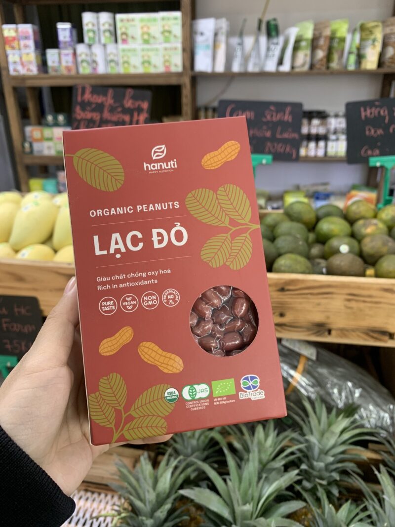 Lạc đỏ khô Hanuti 390gram - Hình ảnh 3