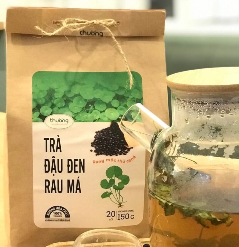 Trà Đậu Đen Rau Má Trà Thương - Hình ảnh 4