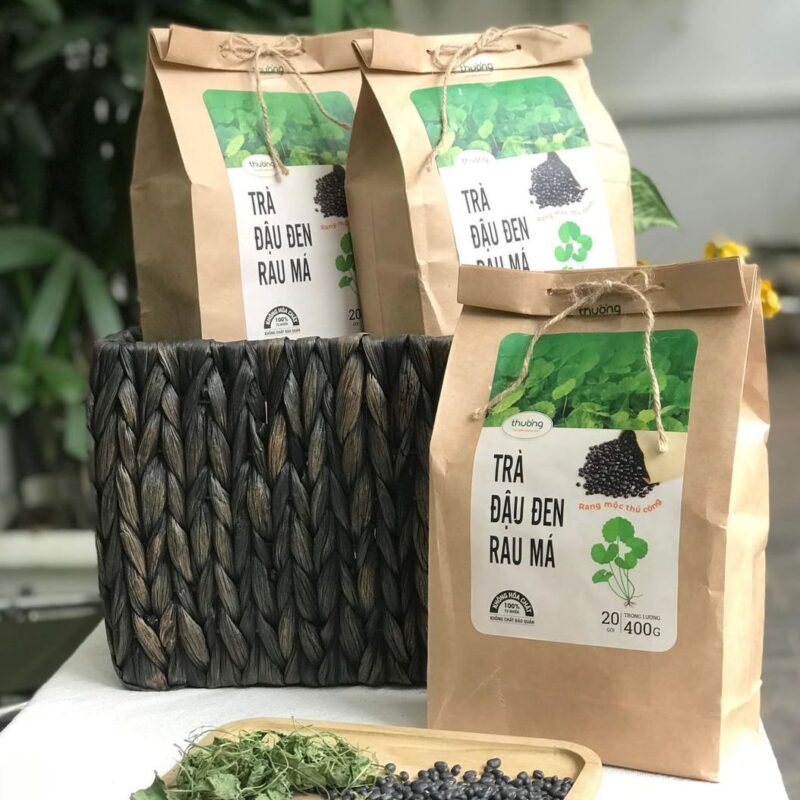 Trà Đậu Đen Rau Má Trà Thương