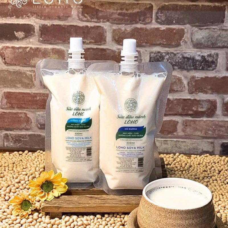 Sữa đậu nành Loho có đường 500ml