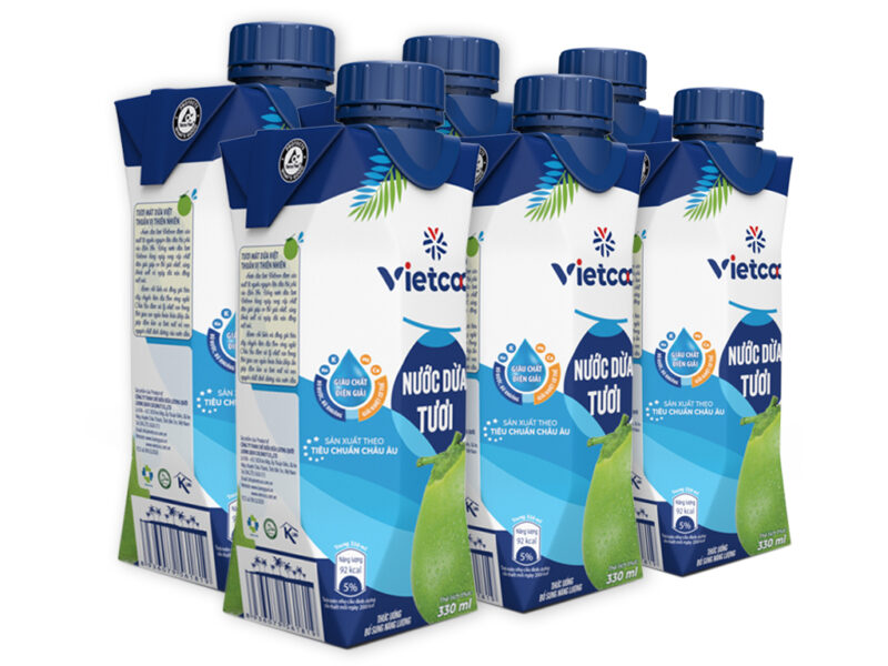 Nước dừa hữu cơ USDA VietCoco 330ml - Chai - Hình ảnh 4