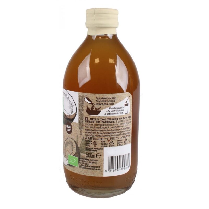 GIẤM DỪA HỮU CƠ PROBIOS 500ML - 500ml - Hình ảnh 3