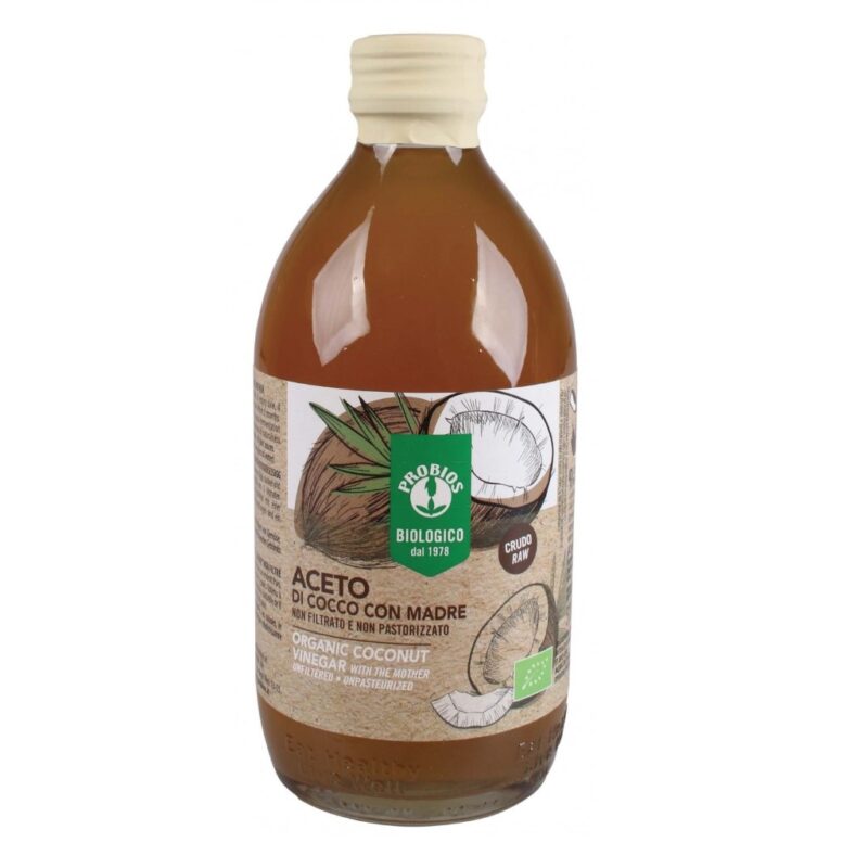 GIẤM DỪA HỮU CƠ PROBIOS 500ML - 500ml - Hình ảnh 4