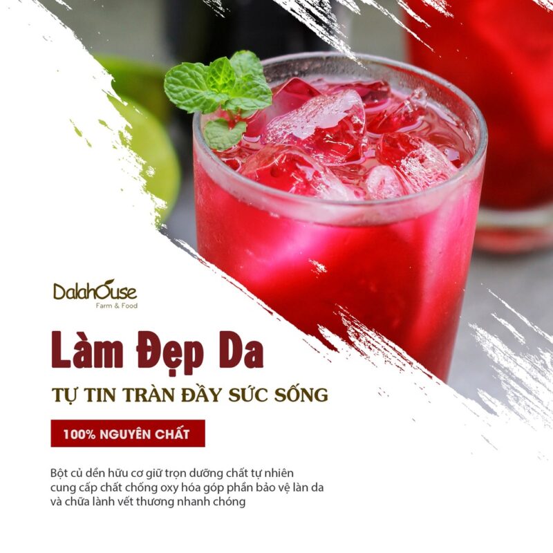 Bột củ dền Dalahouse 60gr - Hình ảnh 4