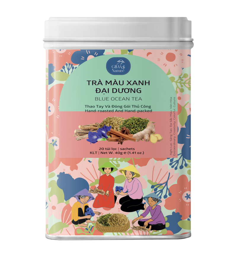 Trà màu xanh đại dương GBA Nature - Hình ảnh 2