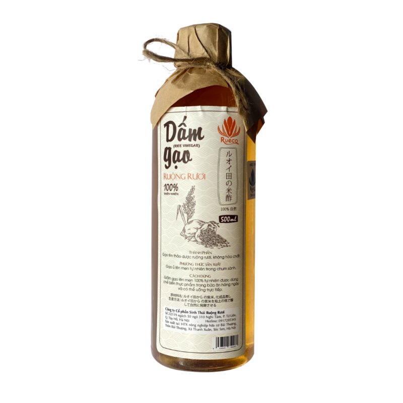 Dấm gạo ruộng rươi Rueco 500ml - Hình ảnh 5
