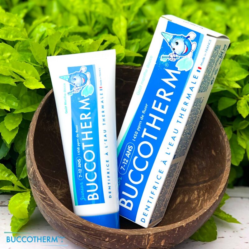 Kem đánh răng trẻ em vị bạc hà Buccotherm 50ml - Tuýp - Hình ảnh 3