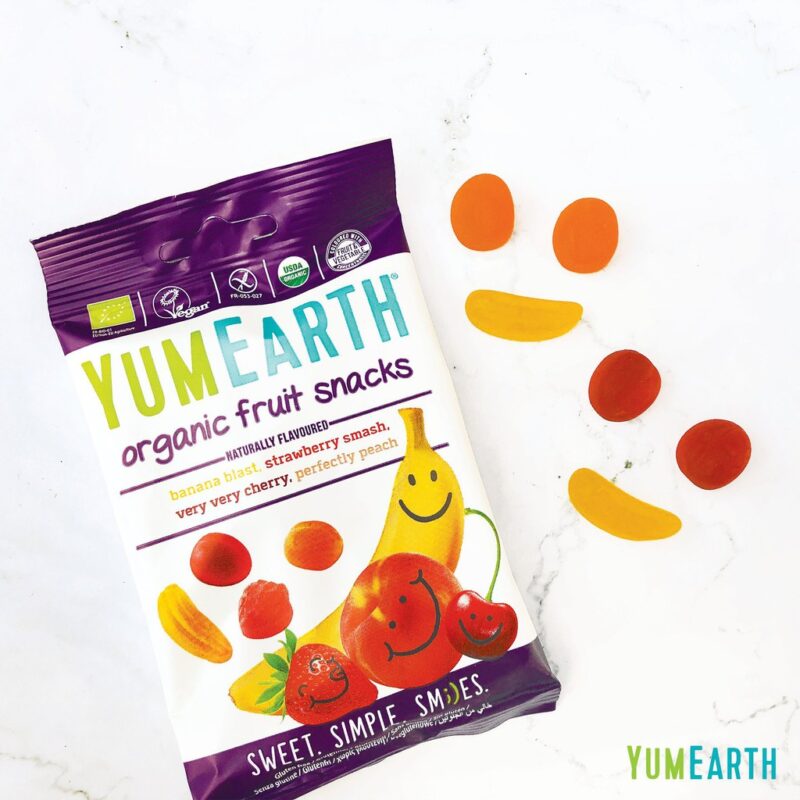 Kẹo dẻo hữu cơ EU cho bé 4 hương vị trái cây Yumearth 50g - Gói - Hình ảnh 4