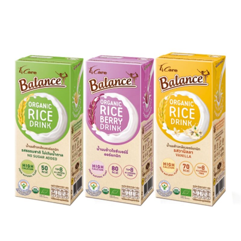 Sữa gạo tím hữu cơ USDA 4Care Balance 180ml - Hình ảnh 3