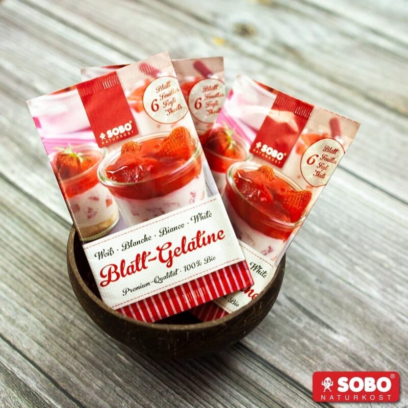 Gelatin hữu cơ EU dạng lá Sobo 10g (6 lá) - Gói - Hình ảnh 7