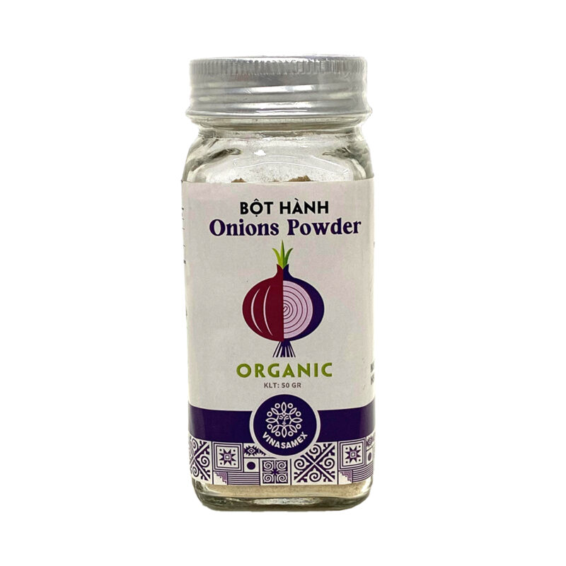 Bột hành hữu cơ EU Vinasamex 50g - Lọ