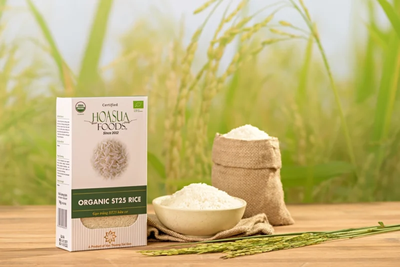 Gạo trắng hữu cơ EU ST25 Hoa Sữa (1kg) - Kg - Hình ảnh 2