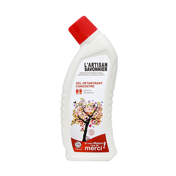 Gel tẩy rửa bồn cầu hữu cơ Artisan Savonnier 750m