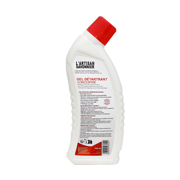Gel tẩy rửa bồn cầu hữu cơ Artisan Savonnier 750m - Hình ảnh 3