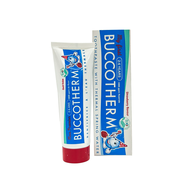 Kem đánh răng trẻ em vị bạc hà Buccotherm 50ml - Tuýp