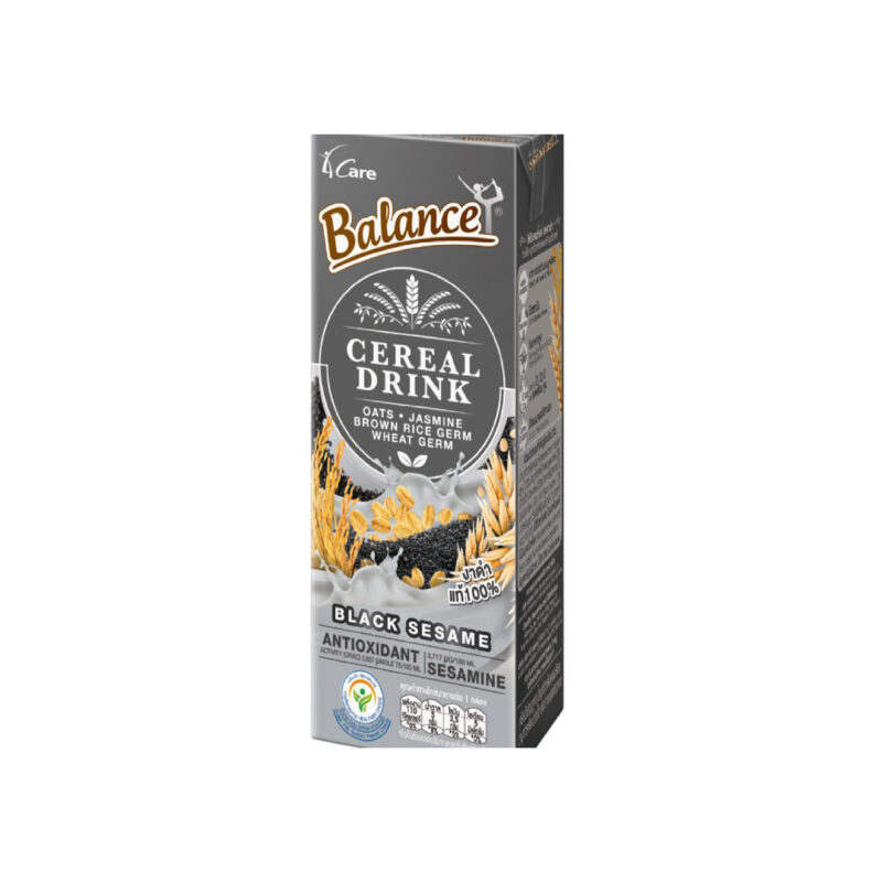 Sữa hạt ngũ cốc Mè đen 4Care Balance 180ml - Hộp