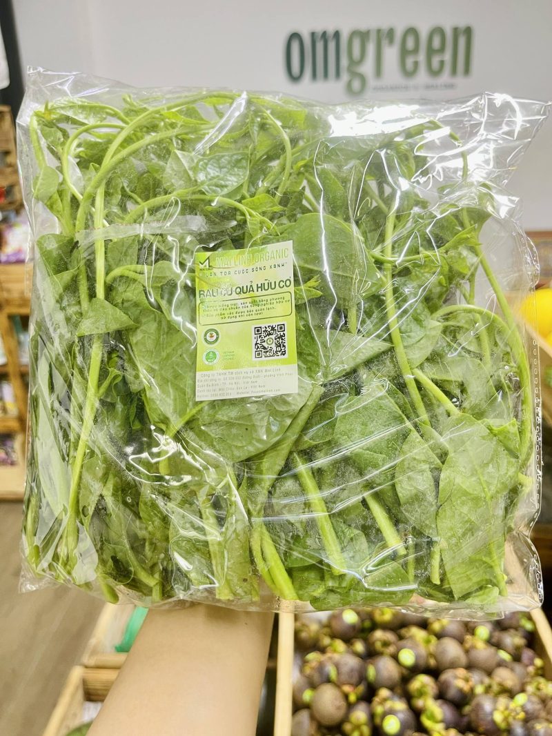Mồng tơi hữu cơ Mai Linh Organic