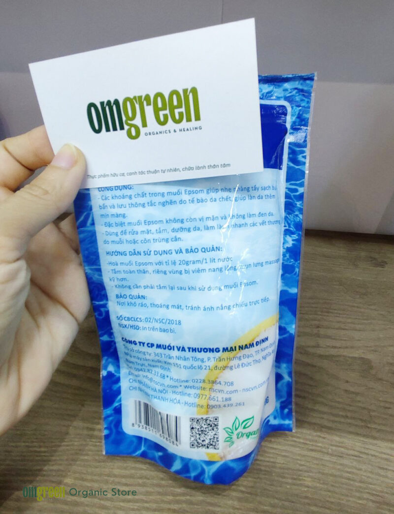 Muối tắm Epsom 200gr - Hình ảnh 6