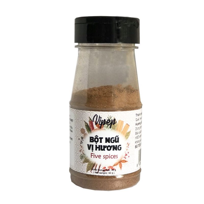 Bột ngũ vị hương Vipep 40g - Lọ