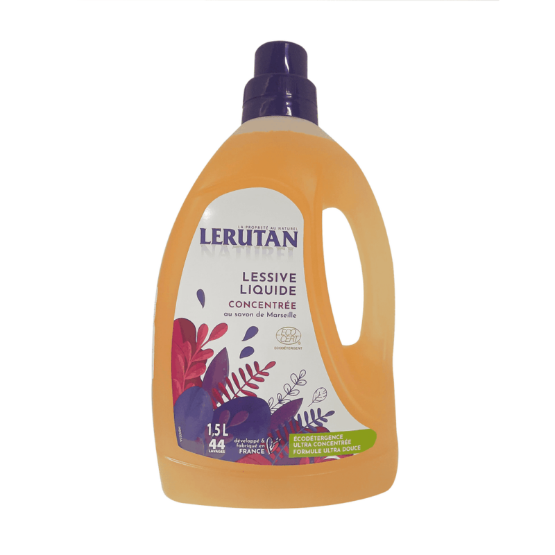 Nước giặt đậm đặc hữu cơ cam oải hương Lerutan 1,5L