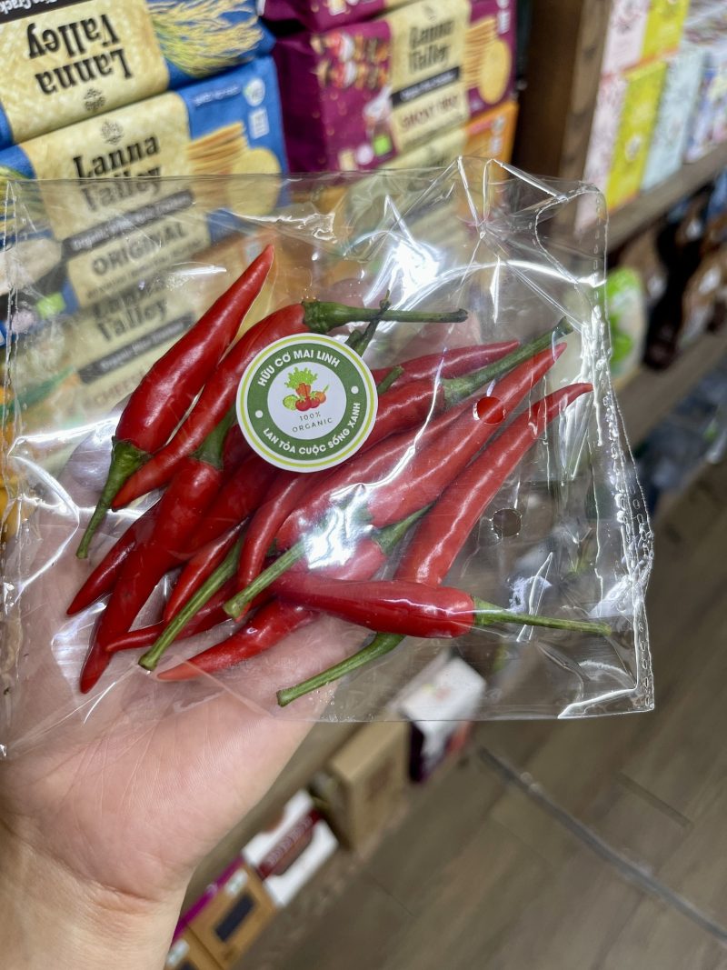 Ớt cay hữu cơ Mai Linh Farm - Kg