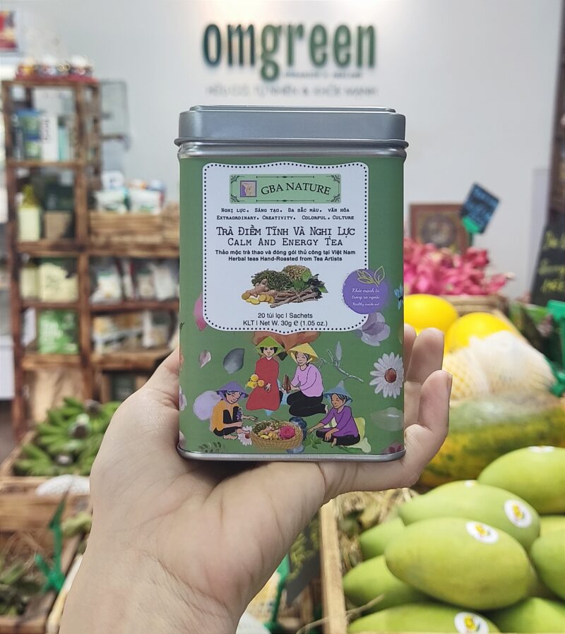 Trà điềm tĩnh và nghị lực GBA Nature - Hộp 30g - Hình ảnh 4