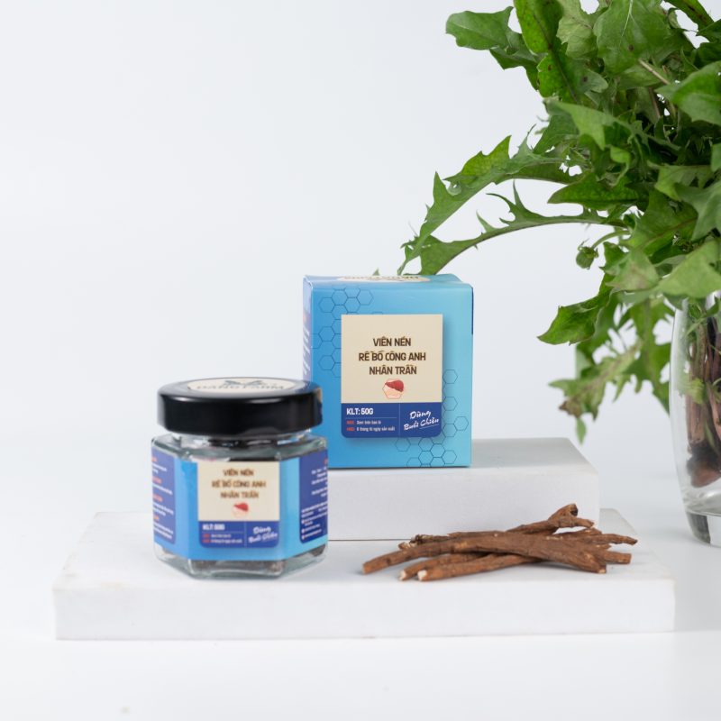 Viên nén rễ Bồ công anh Nhân trần 50Gr