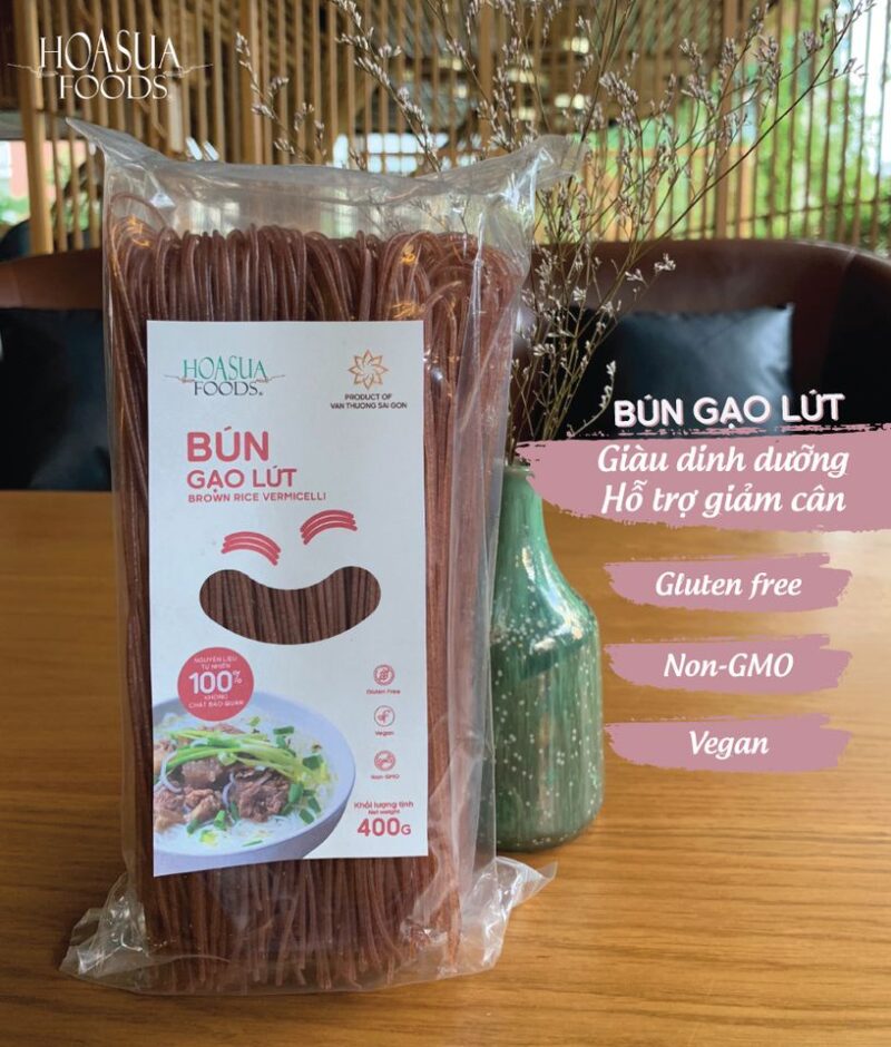 BÚN GẠO LỨT HỮU CƠ HOA SỮA 500G - Gói - Hình ảnh 3