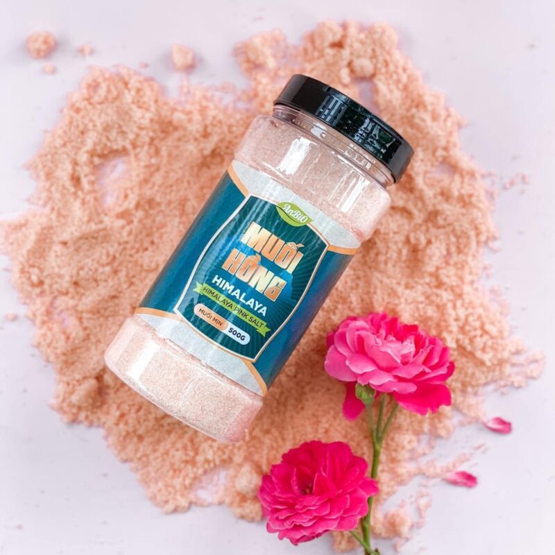 Muối hồng mịn Hymalaya 500g - Lọ - Hình ảnh 3