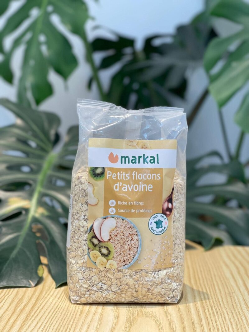 Yến mạch cán mỏng hữu cơ EU Markal 500g - Hình ảnh 3