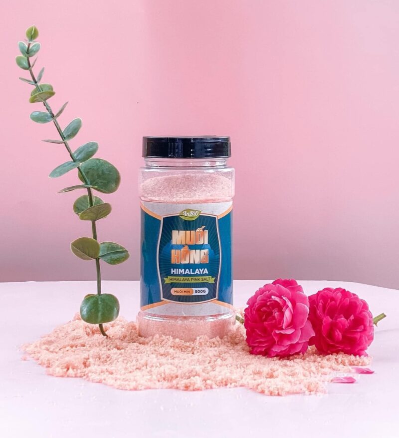 Muối hồng mịn Hymalaya 500g - Lọ - Hình ảnh 2
