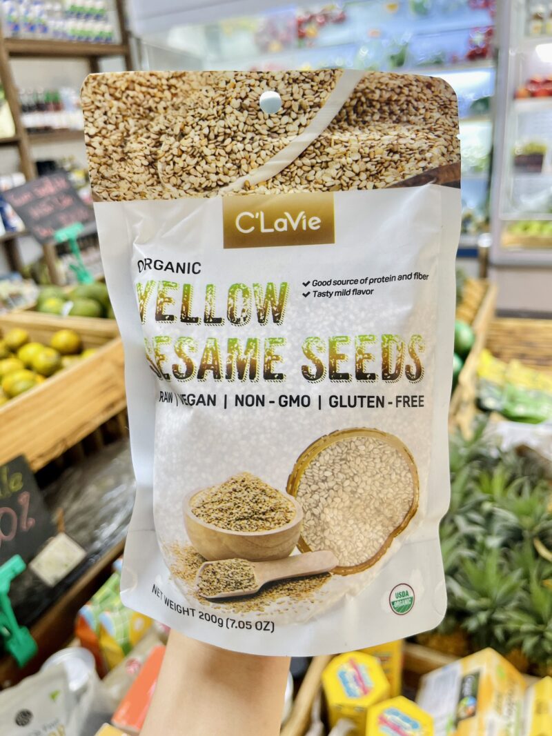 Hạt lanh vàng hữu cơ C'Lavie 200gram - Hình ảnh 3