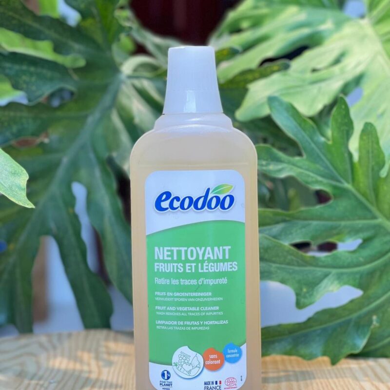 Nước rửa rau củ sinh học ECODOO 750ml - Chai - Hình ảnh 2