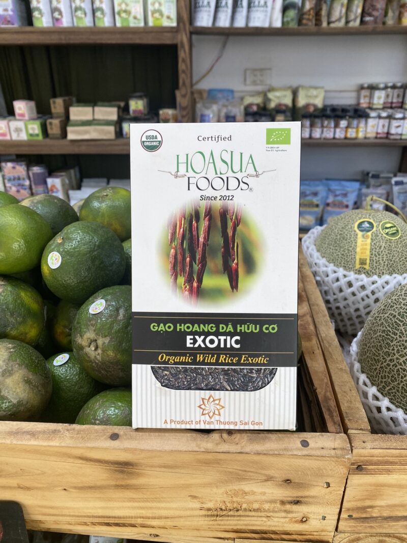 Gạo lứt đen hoang dã hữu cơ USDA Hoa Sữa 1kg - Gói - Hình ảnh 3