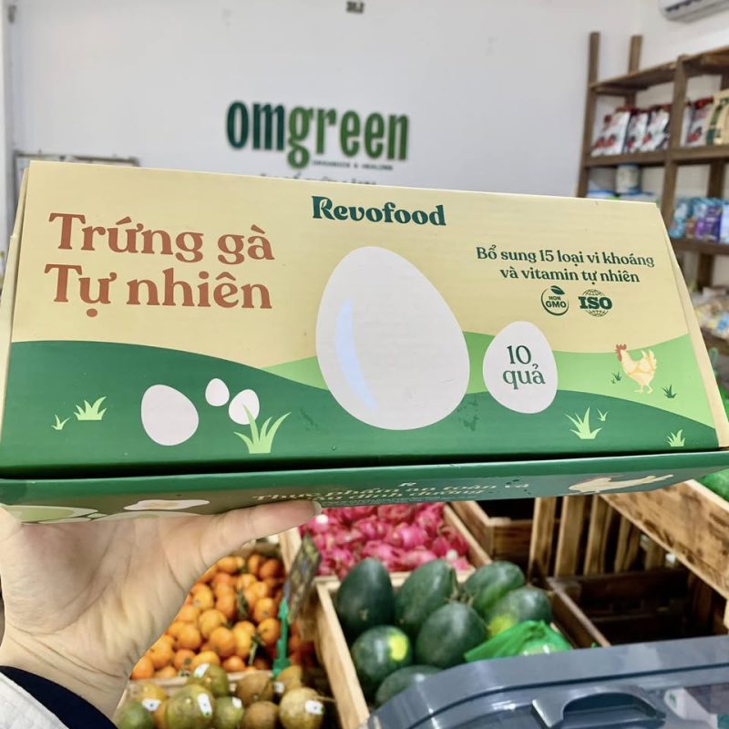 Trứng gà tự nhiên Revofood
