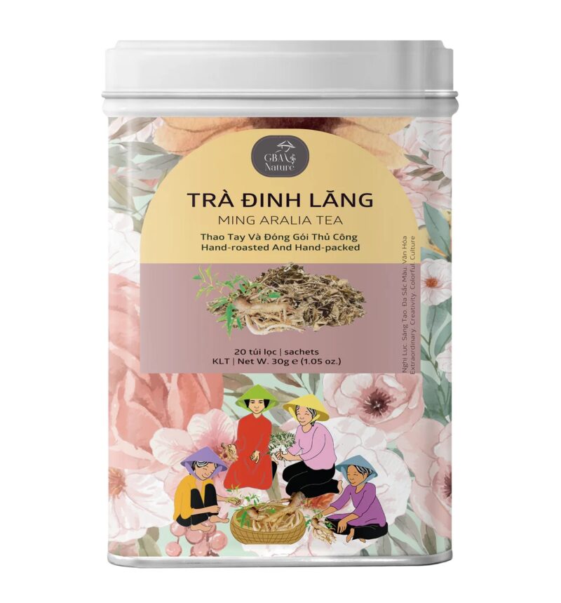 Trà đinh lăng GBA Nature hộp 30g