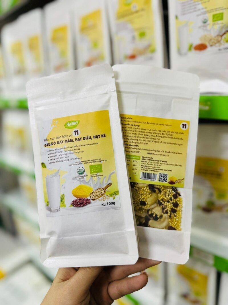 Hỗn hợp hạt hữu cơ số 11 - Gói 100g - Hình ảnh 5