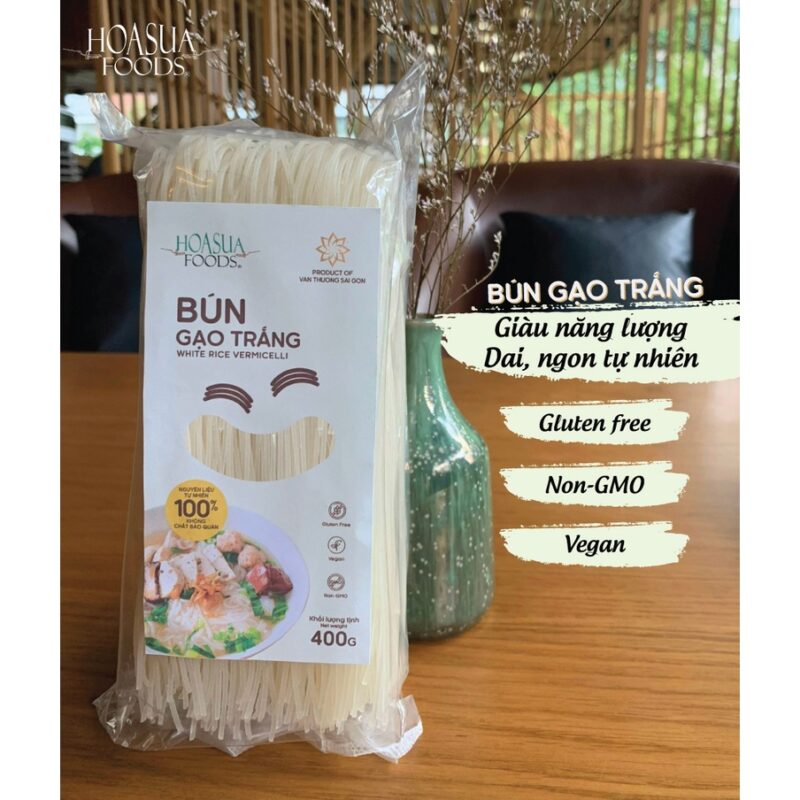 BÚN GẠO TRẮNG HOA SỮA 500G - Gói - Hình ảnh 2