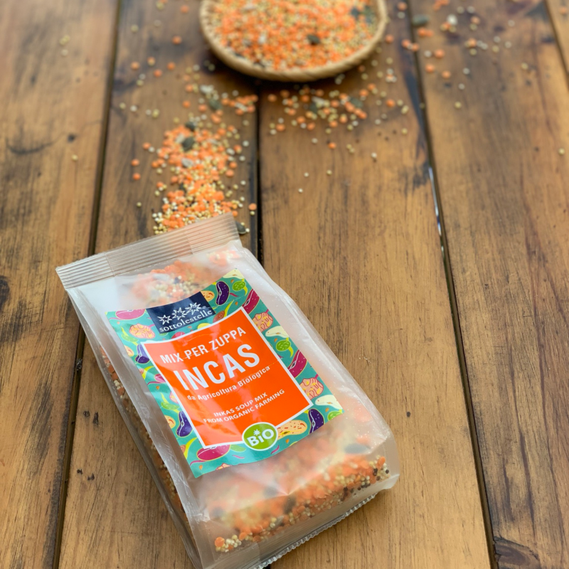 Hạt dinh dưỡng hỗn hợp 7 loại hạt hữu cơ Sottolestelle 400gr - Hình ảnh 2