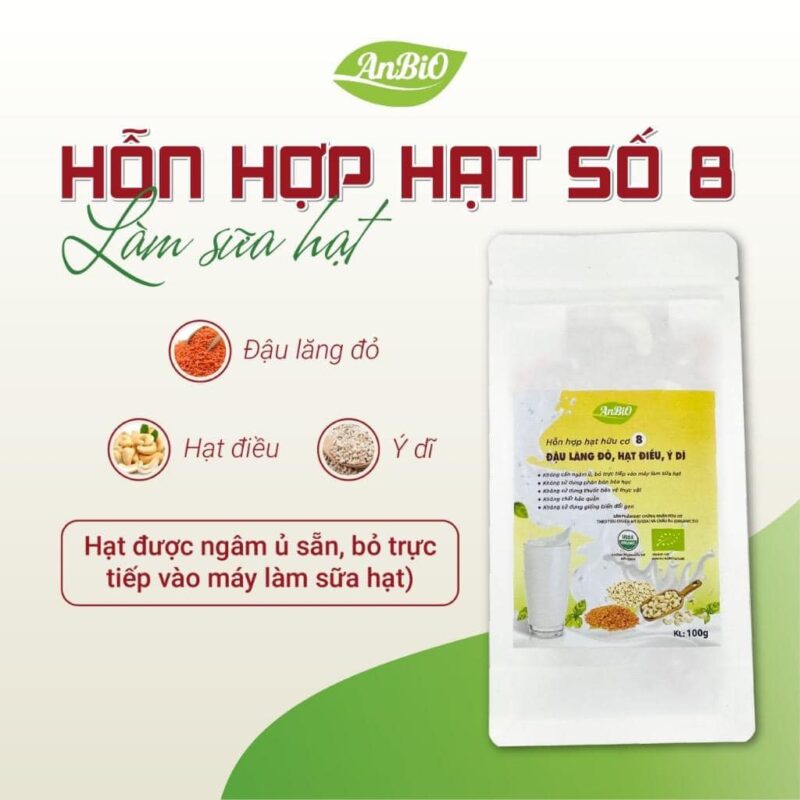 Hỗn hợp hạt hữu cơ số 8 - Hình ảnh 3