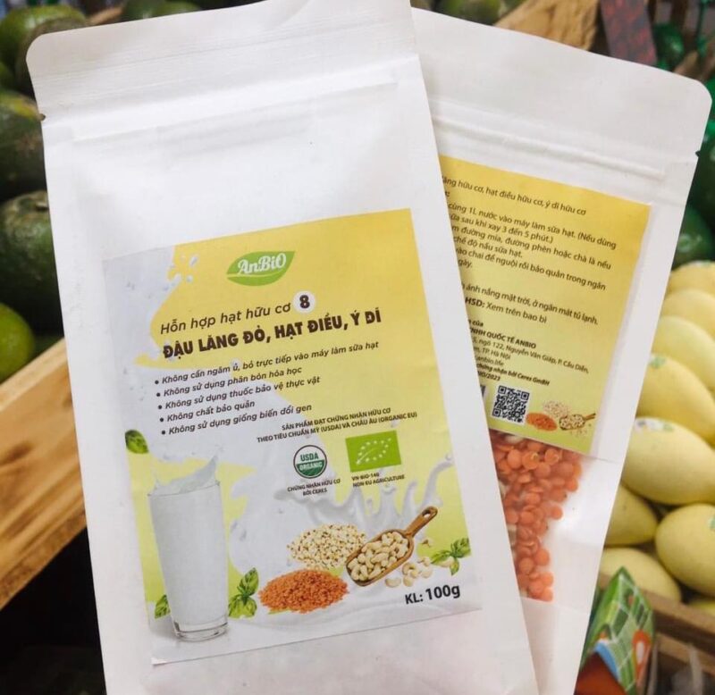 Hỗn hợp hạt hữu cơ số 8