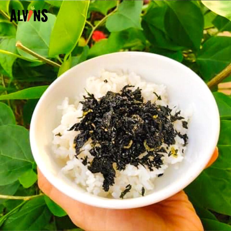 Rong biển hữu cơ HACCP rắc cơm vị rau củ Alvins 21g - Gói - Hình ảnh 5
