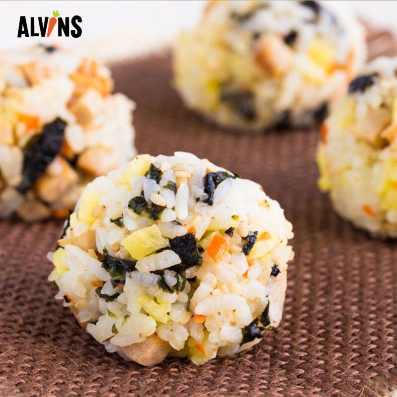 Rong biển hữu cơ HACCP rắc cơm vị rau củ Alvins 21g - Gói - Hình ảnh 4