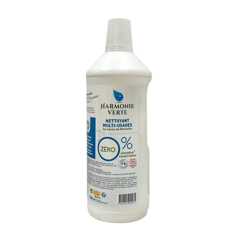 Tẩy rửa đa năng nhiều bề mặt hữu cơ Harmonie Verte 1L