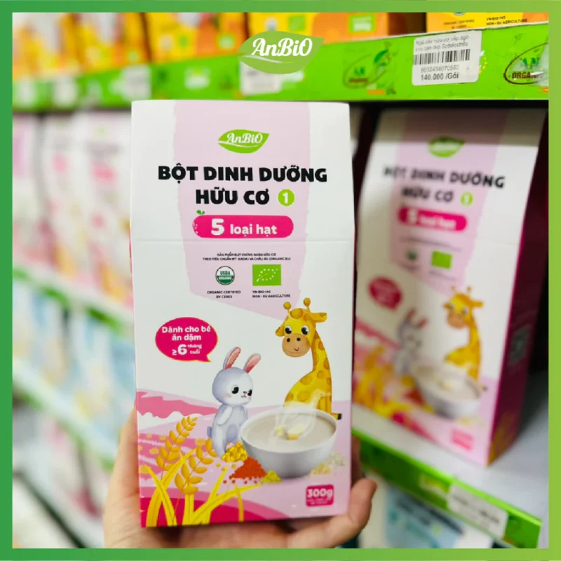 BỘT DINH DƯỠNG HỮU CƠ SỐ 1 - Hộp