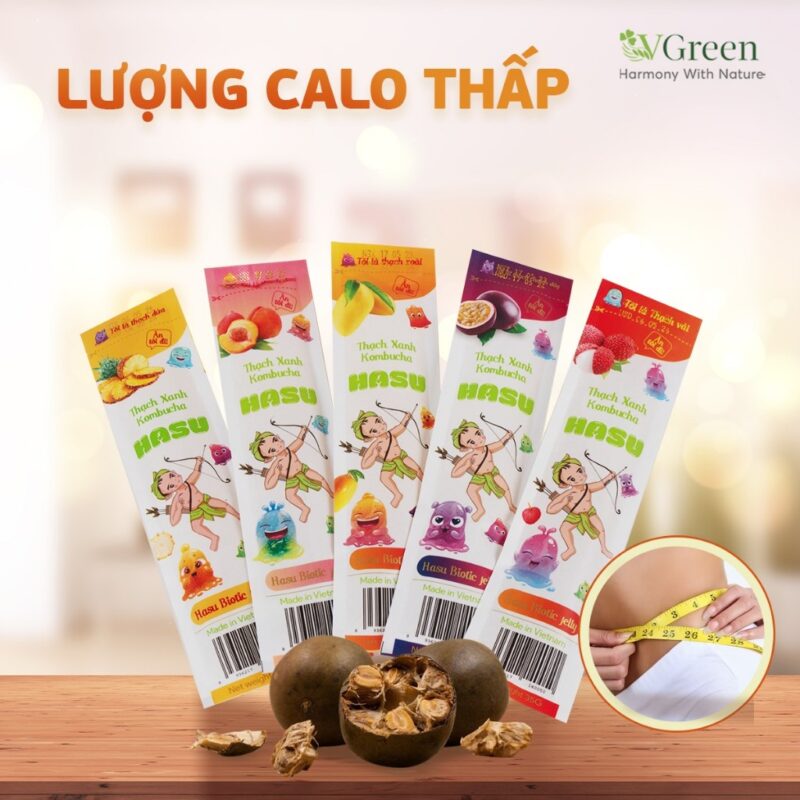 Thạch xanh Kombucha (cái) - Hình ảnh 3