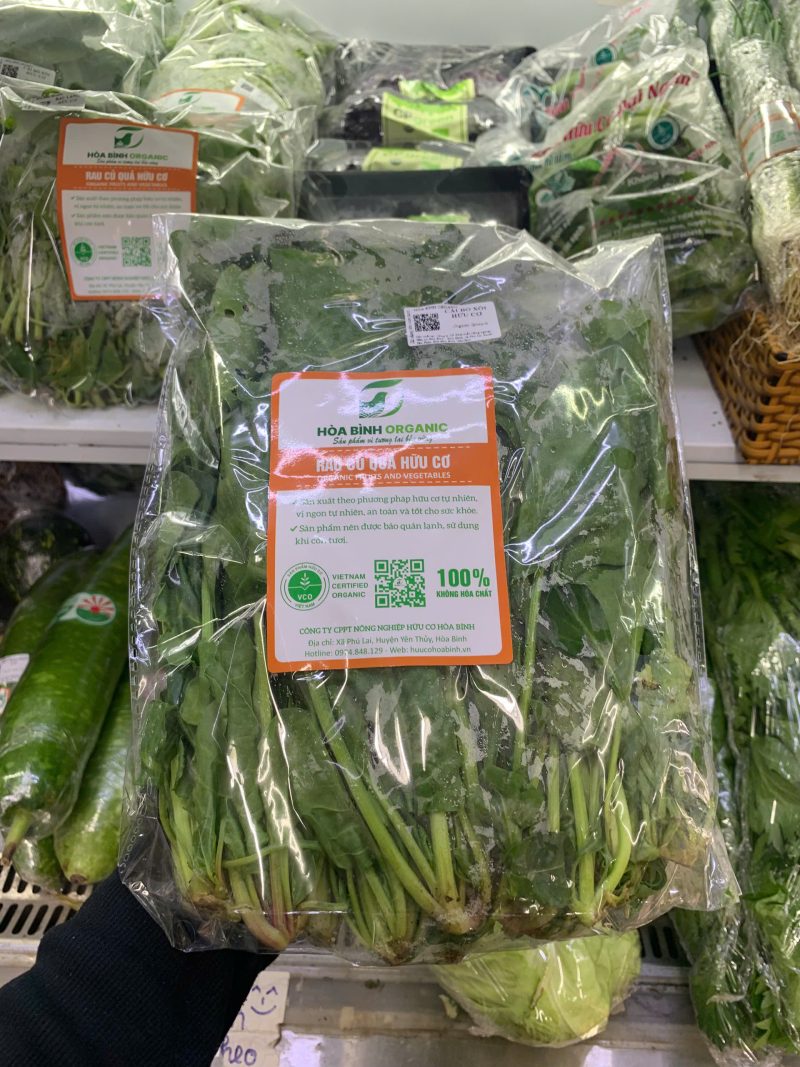 cải bó xôi hòa bình