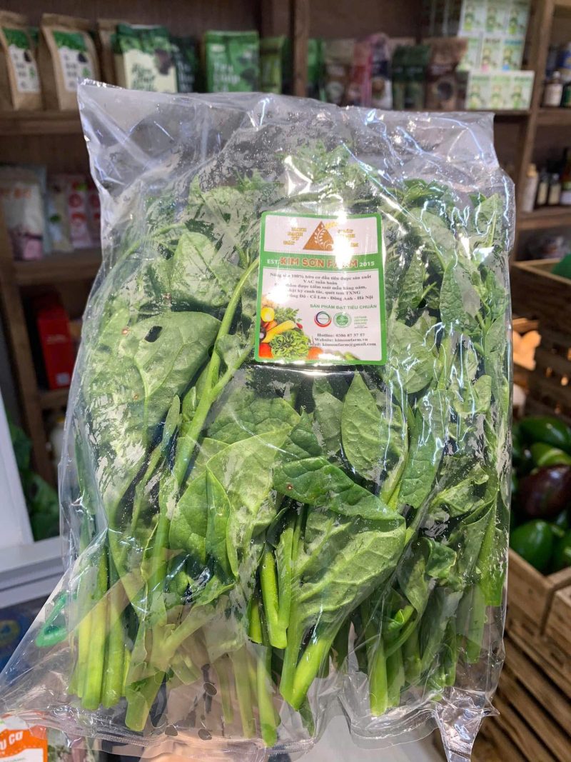 Mồng tơi hữu cơ Kim Sơn Farm - Gói