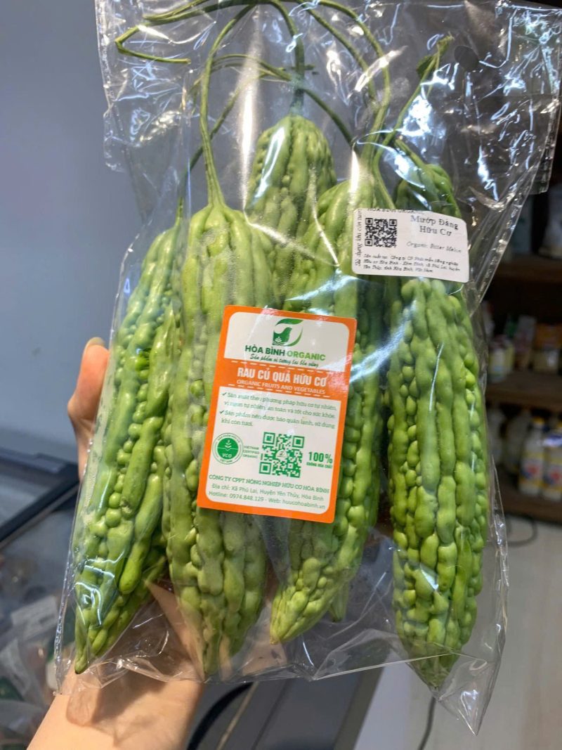 Khổ qua (mướp đắng) hữu cơ Hòa Bình Farm - Kg
